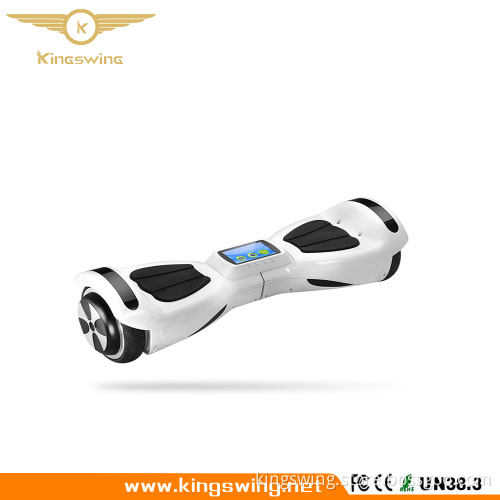 Factory Cheap 4.5 Inch Child Kids Kick Two Wheel Self Balancing Scooter Support Audio Video Learning LCD with Bluetooth Speaker